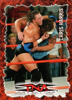 2004 Pacific TNA - Red #19 Chris Harris Front