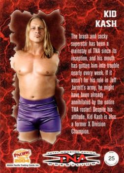 2004 Pacific TNA - Red #25 Kid Kash Back