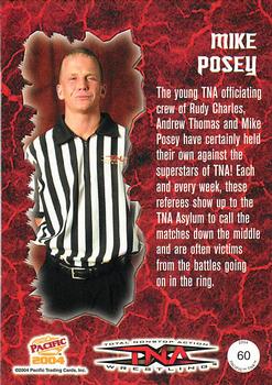 2004 Pacific TNA - Red #60 Mike Posey Back