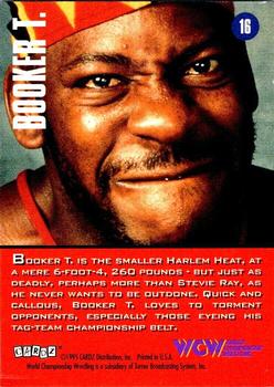 1995 Cardz WCW Main Event #16 Booker T Back