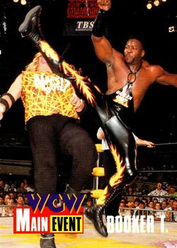 1995 Cardz WCW Main Event #16 Booker T Front