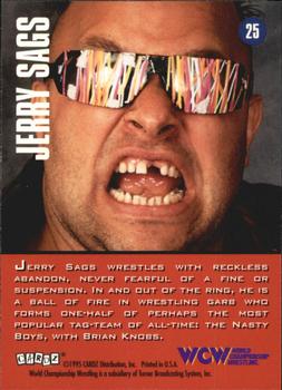 1995 Cardz WCW Main Event #25 Jerry Sags Back