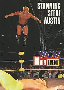 1995 Cardz WCW Main Event #29 Stunning Steve Austin Front