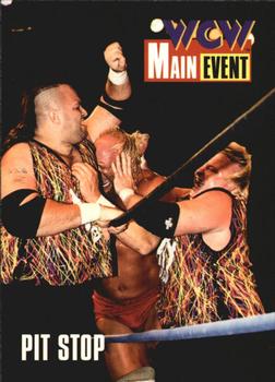 1995 Cardz WCW Main Event #64 Pit Stop Front
