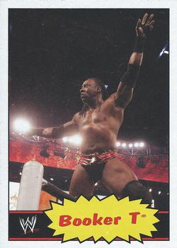 2012 Topps Heritage WWE #45 Booker T Front