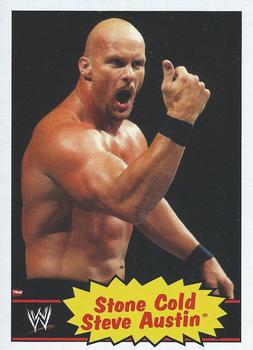 2012 Topps Heritage WWE #54 Stone Cold Steve Austin Front