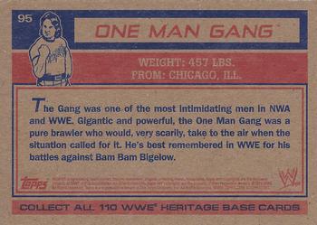 2012 Topps Heritage WWE #95 One Man Gang Back
