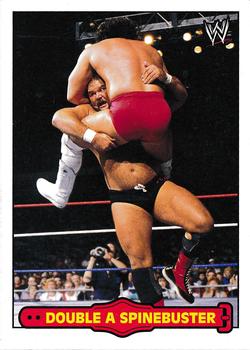 2012 Topps Heritage WWE - Ringside Action #2 Arn Anderson/Double A Spinebuster Front
