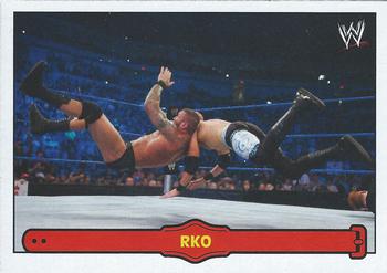 2012 Topps Heritage WWE - Ringside Action #40 Randy Orton/RKO Front