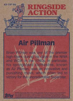 2012 Topps Heritage WWE - Ringside Action #43 Brian Pillman/Air Pillman Back