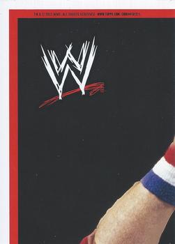 2012 Topps Heritage WWE - Stickers #3 Trish Stratus Back