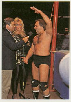 1988 Wonderama NWA #158 Larry Zbyszko w/Baby Doll Front