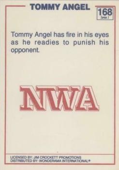 1988 Wonderama NWA #168 Tommy Angel Back