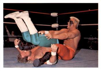 1988 Wonderama NWA #191 Sting vs Eddie Gilbert Front