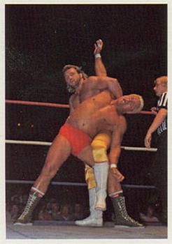 1988 Wonderama NWA #246 Eddie Gilbert vs Ron Garvin Front
