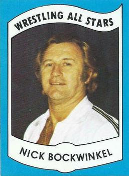 1982 Wrestling All Stars Series A #11 Nick Bockwinkel Front