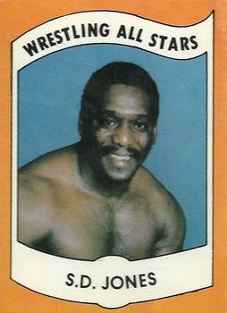 1982 Wrestling All Stars Series B #8 S.D. Jones Front