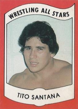 1982 Wrestling All Stars Series B #13 Tito Santana Front