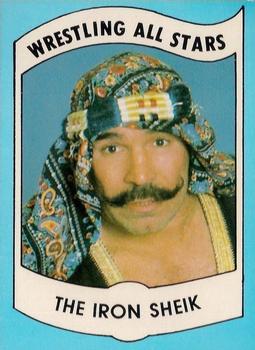 1982 Wrestling All Stars Series B #25 The Iron Sheik Front