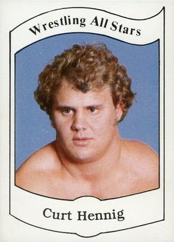 1983 Wrestling All Stars Series A #5 Curt Hennig Front