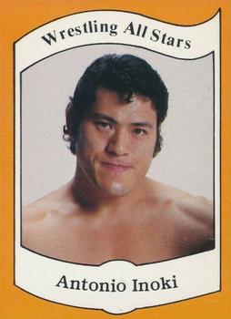 1983 Wrestling All Stars Series A #27 Antonio Inoki Front