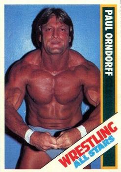 1985 Wrestling All Stars #8 Paul Orndorff Front