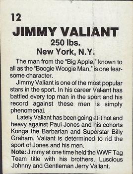 1985 Wrestling All Stars #12 Jimmy Valiant Back