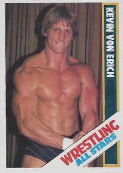 1985 Wrestling All Stars #22 Kevin Von Erich Front
