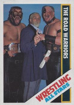 1985 Wrestling All Stars #35 The Road Warriors Front