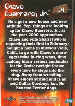 1999 Topps WCW Embossed #19 Chavo Guerrero Jr. Back