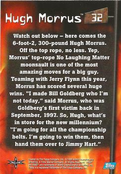 1999 Topps WCW Embossed #32 Hugh Morrus Back