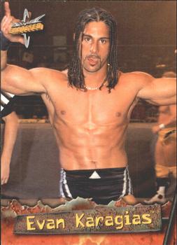 1999 Topps WCW Embossed #46 Evan Karagias Front