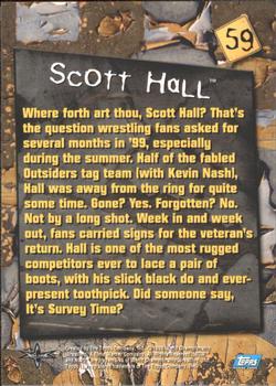 1999 Topps WCW Embossed #59 Scott Hall Back
