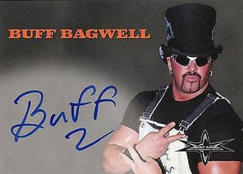 1999 Topps WCW Embossed - Autographs #NNO Buff Bagwell Front