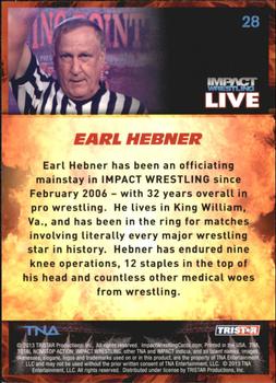 2013 TriStar TNA Impact Live #28 Earl Hebner Back