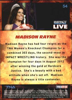 2013 TriStar TNA Impact Live #54 Madison Rayne Back