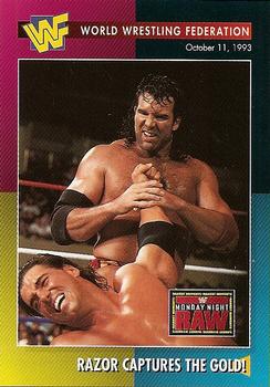 1995 WWF Magazine #88 Razor Captures the Gold! (Oct. 11th, 1993) Front