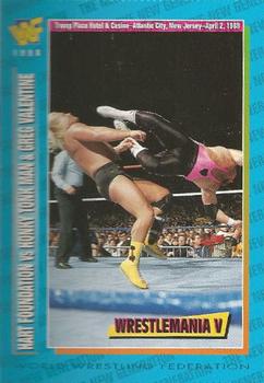 1996 WWF Magazine #31 Hart Foundation vs Honky & Valentine Front
