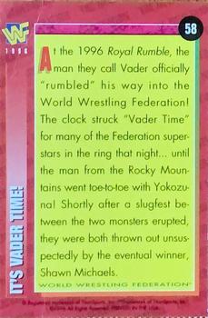 1996 WWF Magazine #58 It's Vader Time! Back