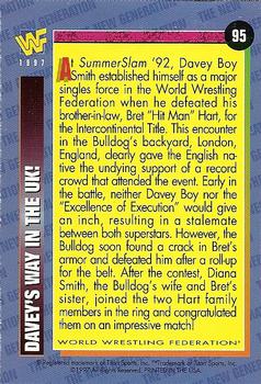 1997 WWF Magazine #95 Davey's Way in the UK! Back