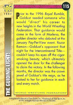 1997 WWF Magazine #115 The Guiding Light! Back