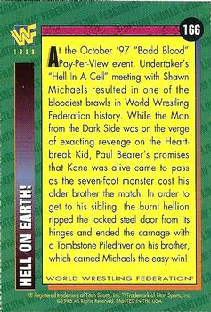 1998 WWF Magazine #166 Hell on Earth! Back