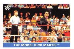 1991 WWF Superstars Stickers #72 The Model Rick Martel Front