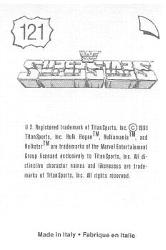 1991 WWF Superstars Stickers #121 Legion of Doom Back