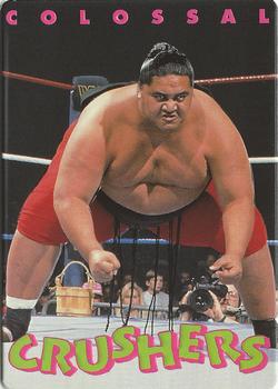 1994 Action Packed WWF #30 Yokozuna Front
