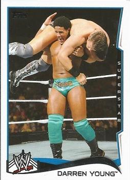 2014 Topps WWE #65 Darren Young Front