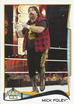 2014 Topps WWE #106 Mick Foley Front