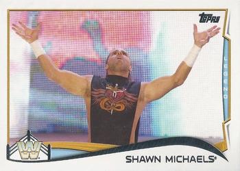 2014 Topps WWE #P1 Shawn Michaels Front