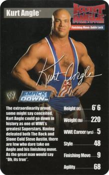 2005 Top Trumps Specials WWE Superstars 1 #NNO Kurt Angle Front