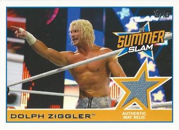 2014 Topps WWE - Summer Slam Mat Relics #NNO Dolph Ziggler Front